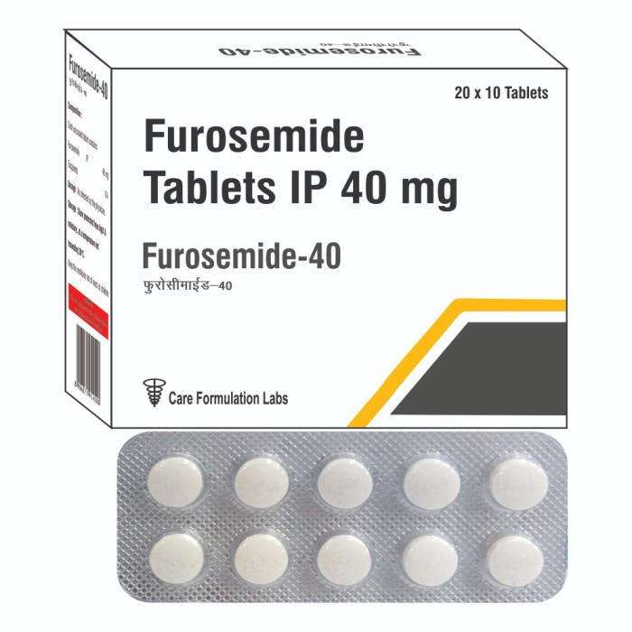 Furosemide 40 mg